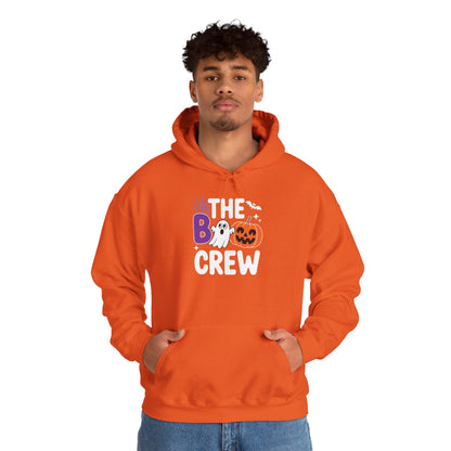 Halloween The Boo Crew Cute Ghost Spooky Family Matching Hoodie