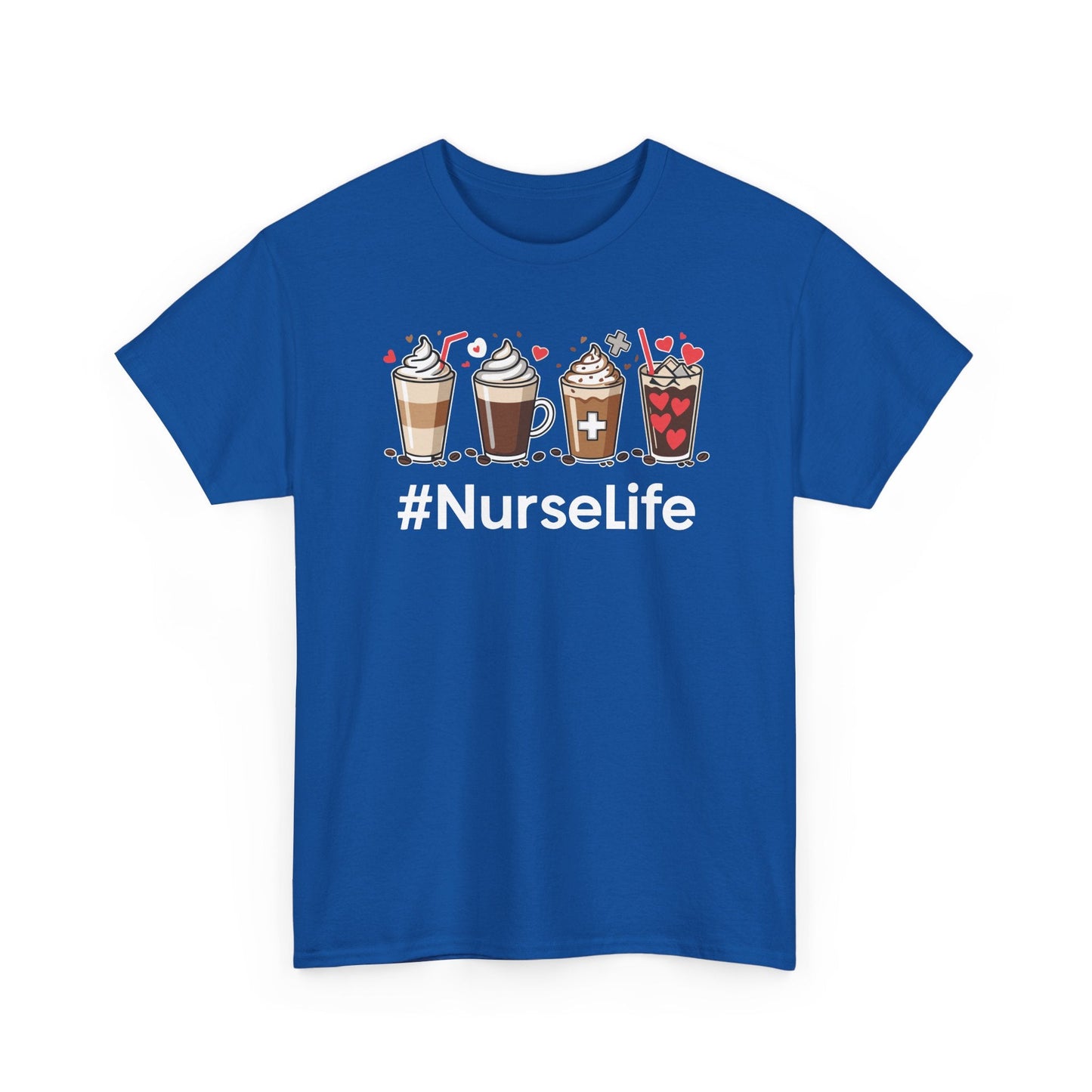Nurse Life Funny Coffee Nurses Fuel Registered Nurse Medical T-Shirt