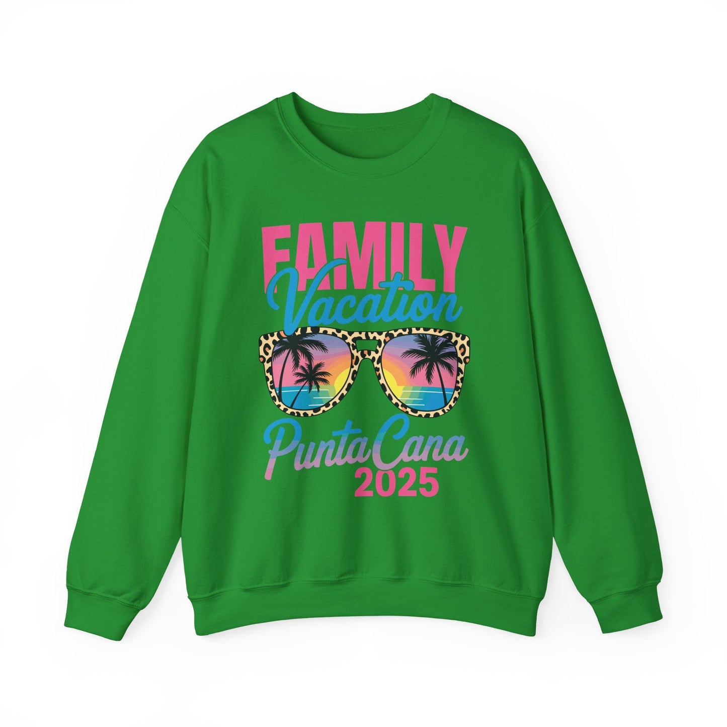 Family Vacation Punta Cana 2025 Matching Holiday Summer Sweatshirt