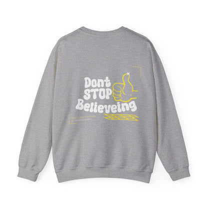 Funny Thumbs Up Emoji Graphic Positive Vibes Sweatshirt