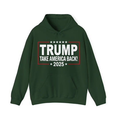Donald Trump 2025 Take America Back Election Hoodie