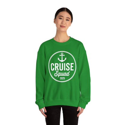 Family Cruise Squad 2025 Summer Vacation Matching Sweatshirt