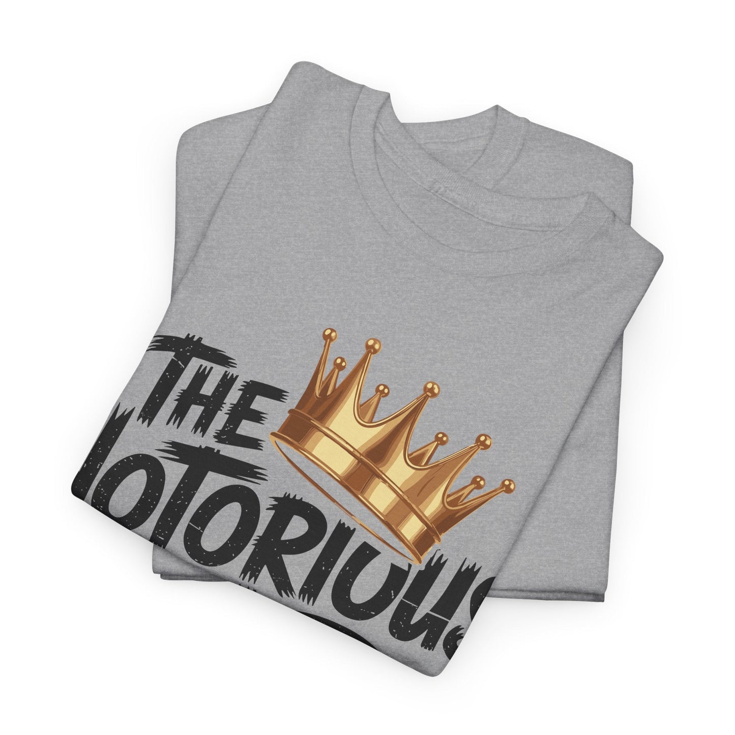 Old School Funny Hip Hop Fathers Day Notorious Dad T-Shirt