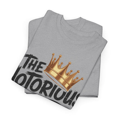 Old School Funny Hip Hop Fathers Day Notorious Dad T-Shirt