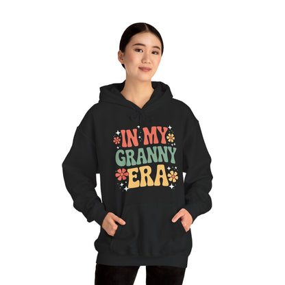 In My Granny Era Funny Sarcastic Groovy Retro Mothers Day Hoodie