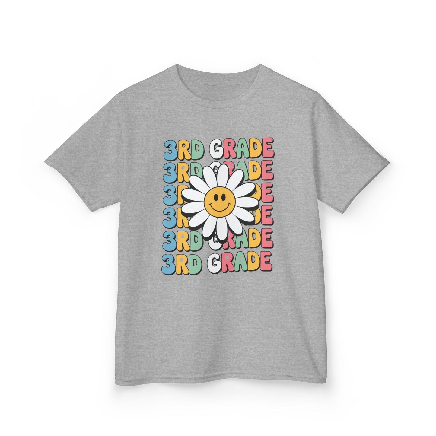 Groovy 3rd Grade Back To School First Day of Third Grade T-Shirt