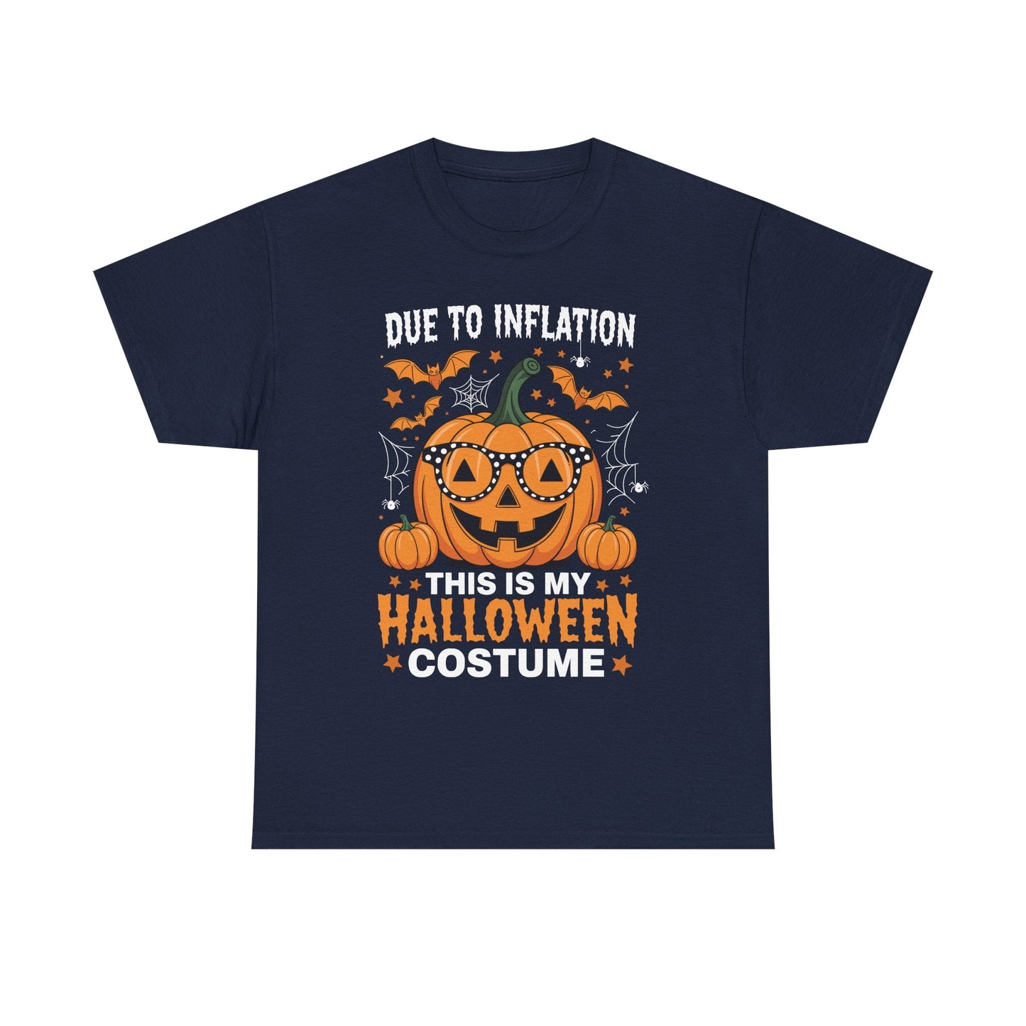 Pumpkin Halloween Costume Men Women Funny Halloween 2025 T-Shirt