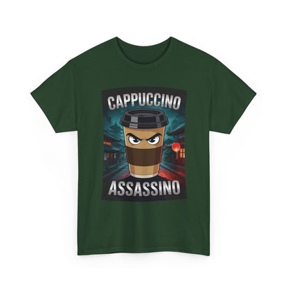 Cappuccino Assassino Coffee Lovers Italian Brainrot Meme T-Shirt