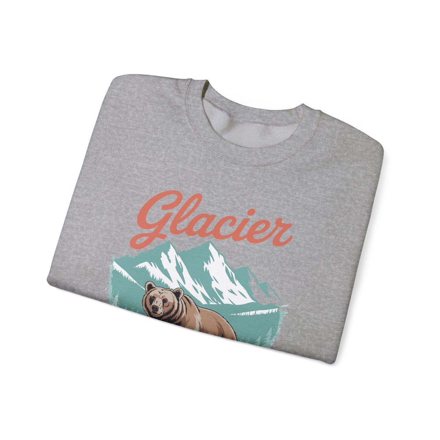 Glacier National Park retro Sweatshirt