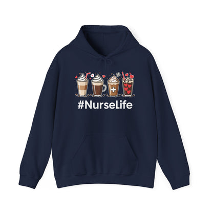 Nurse Life Funny Coffee Nurses Fuel Registered Nurse Medical Hoodie