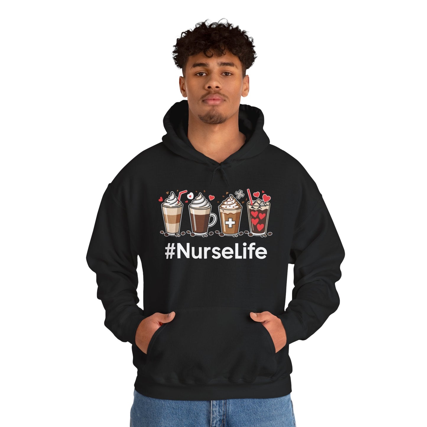 Nurse Life Funny Coffee Nurses Fuel Registered Nurse Medical Hoodie