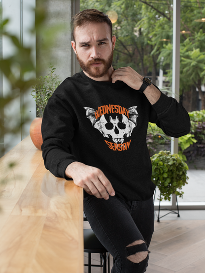 Wednesday Season Vibes Embrace the Midweek Mood Sweatshirt