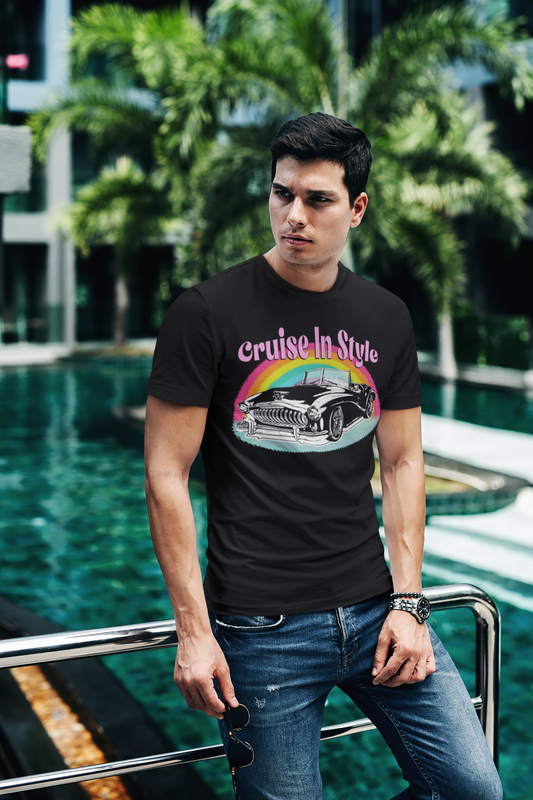 Cruise In Style Car Lovers T-Shirt For Men Women