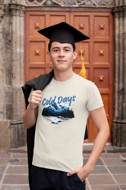 Cold Days Club Retro Aesthetic T-Shirt